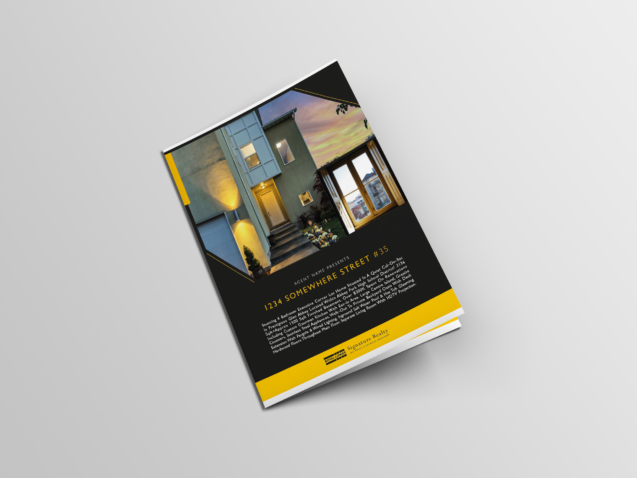 Bifold Brochure Mockup - Free