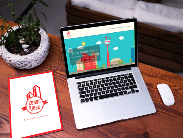 Condo Kiosk Design (Web and Print)