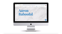 Aaron Baboolal Blog Site
