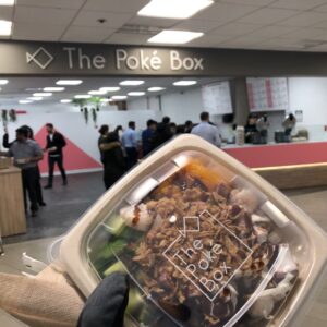 The Poke Box - store front at university location